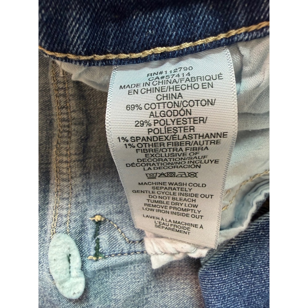 True Religion Geno Relaxed Slim Blue Jeans Mens 36 Medium Wash Stretch Denim - Picture 7 of 9